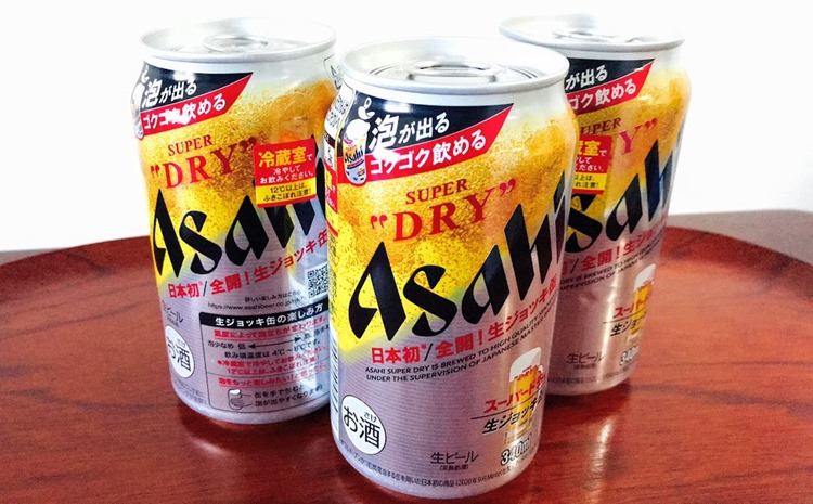 asahi泡ビール4