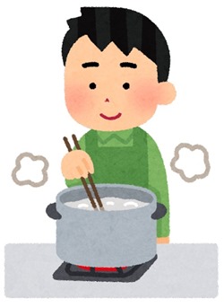 cooking_yuderu_hashi_man cooking_yuderu_hashi_man