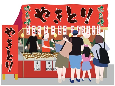 やきとりJAPANフェスに１人で来たんだけど
