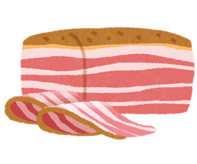 【勝者スレ？】ベーコン焼いてる！！！